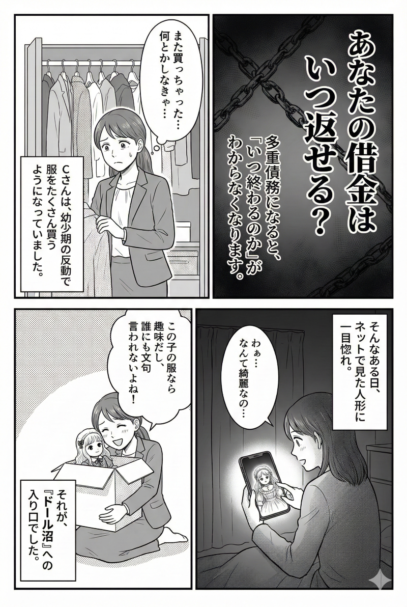 ドール沼にハマって借金300万円抱えてしまった体験談