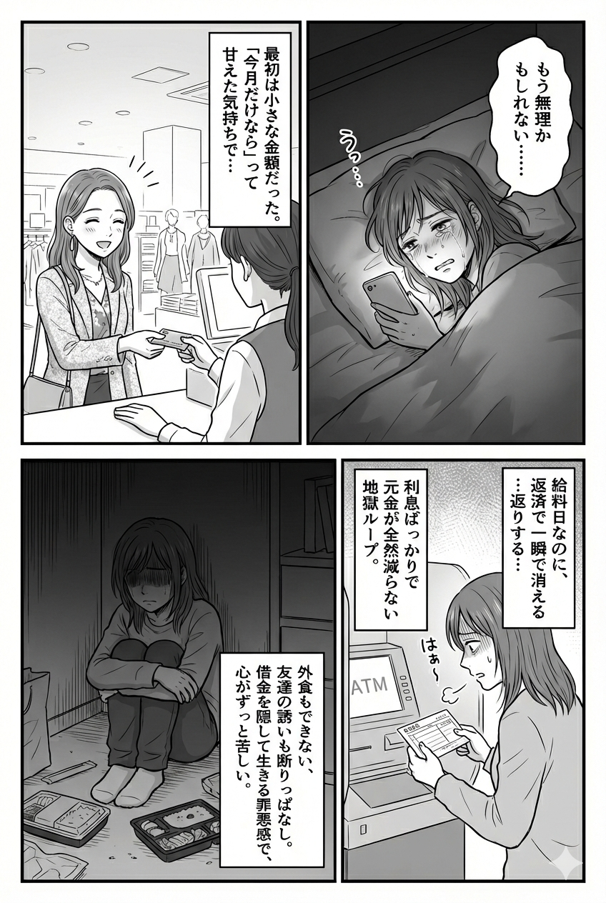 債務整理した女性の体験談