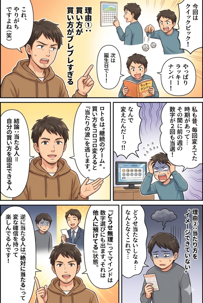 ロト6が当たらないのはなぜ？5年買い続けて気づいたリアルな理由と対処法